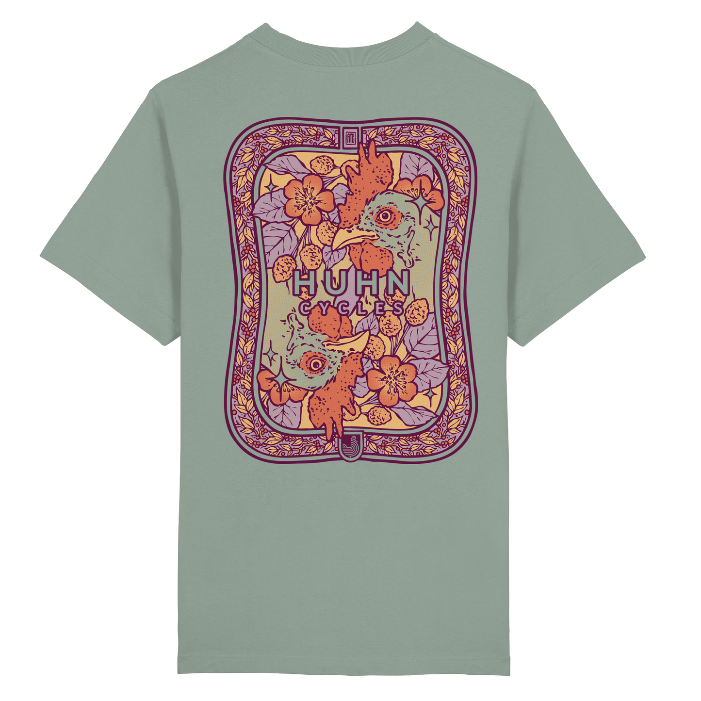 ATE X HUHN TEE - Heavy Oversized Organic