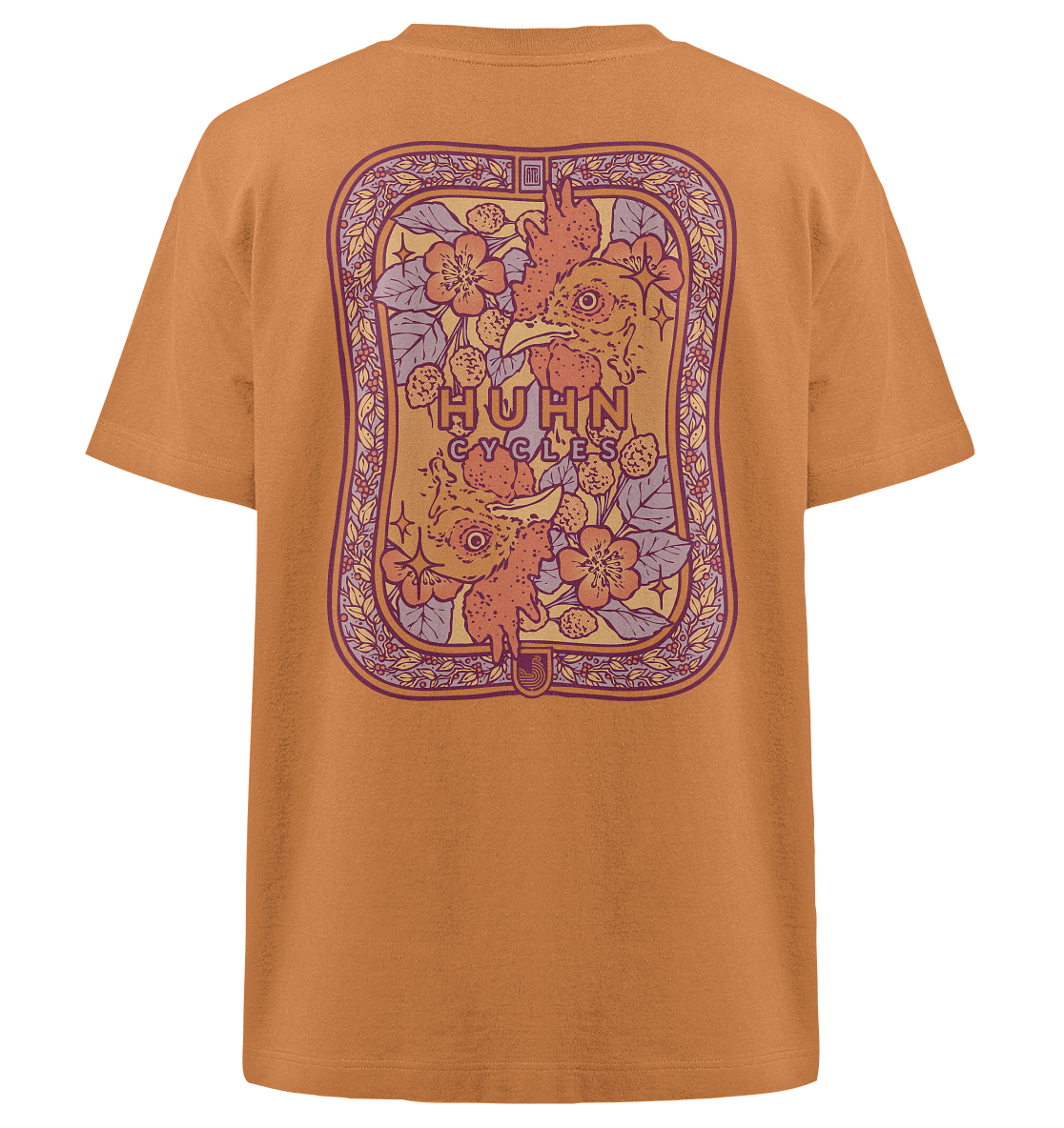 ATE X HUHN TEE heavy, oversized, organic