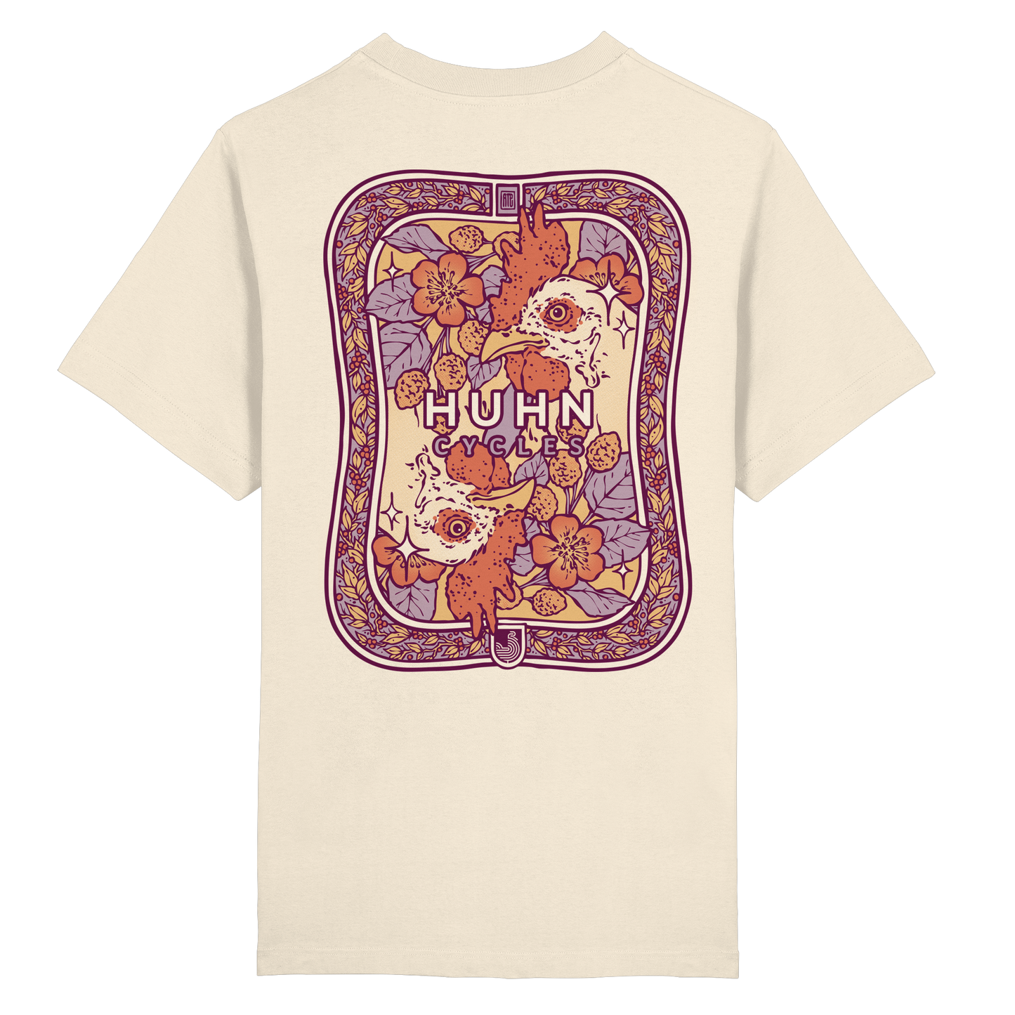 ATE X HUHN TEE - Heavy Oversized Organic