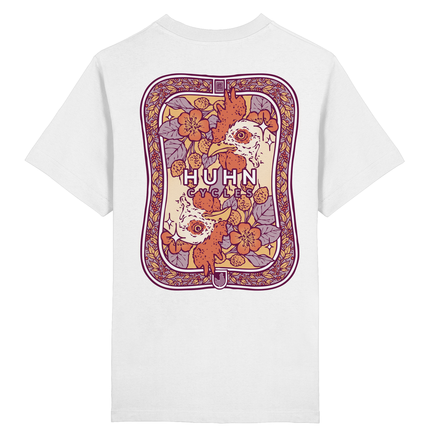 ATE X HUHN TEE - Heavy Oversized Organic