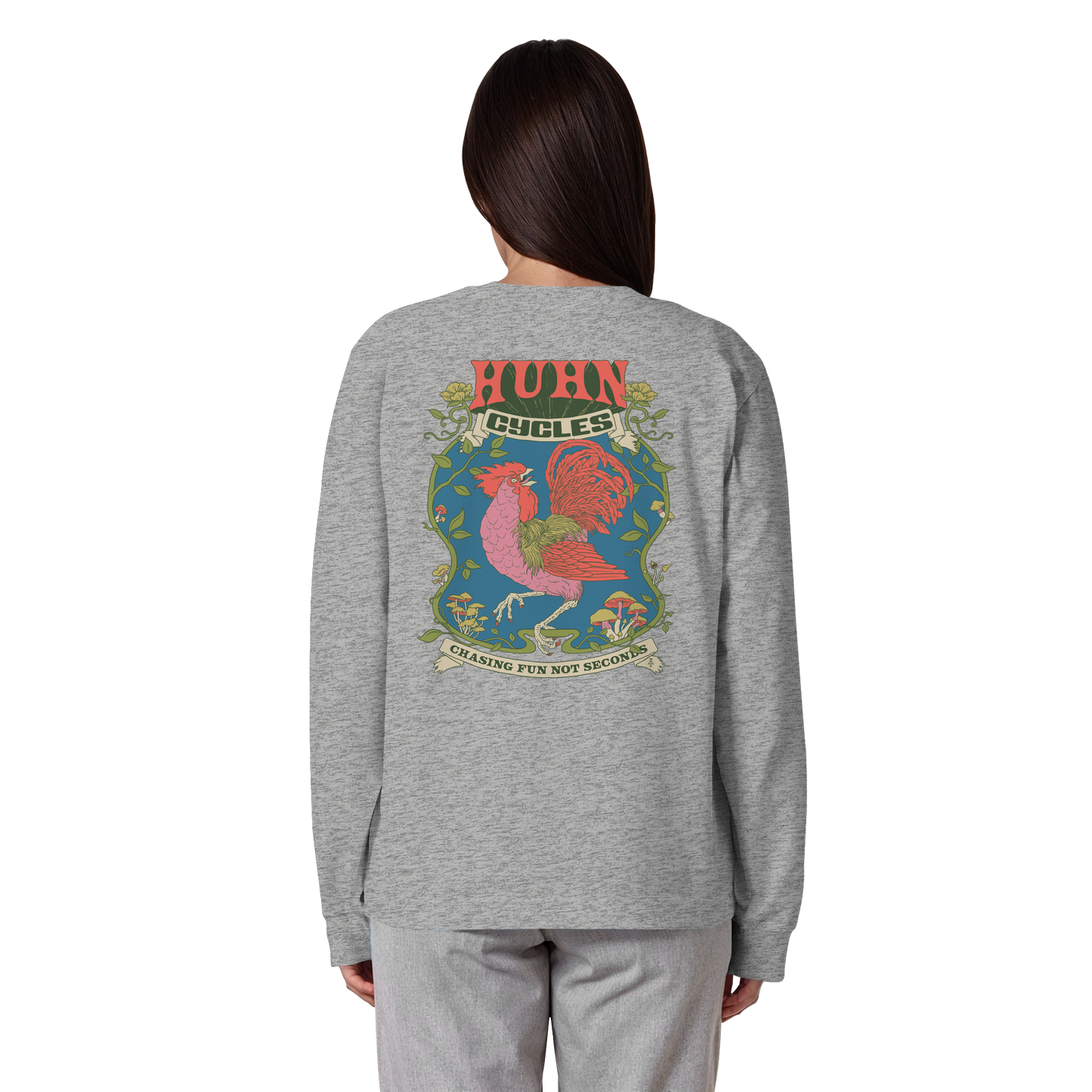 Andreas Iordache X HUHN TEE - Organic Heavy Oversized Longsleeve T-Shirt