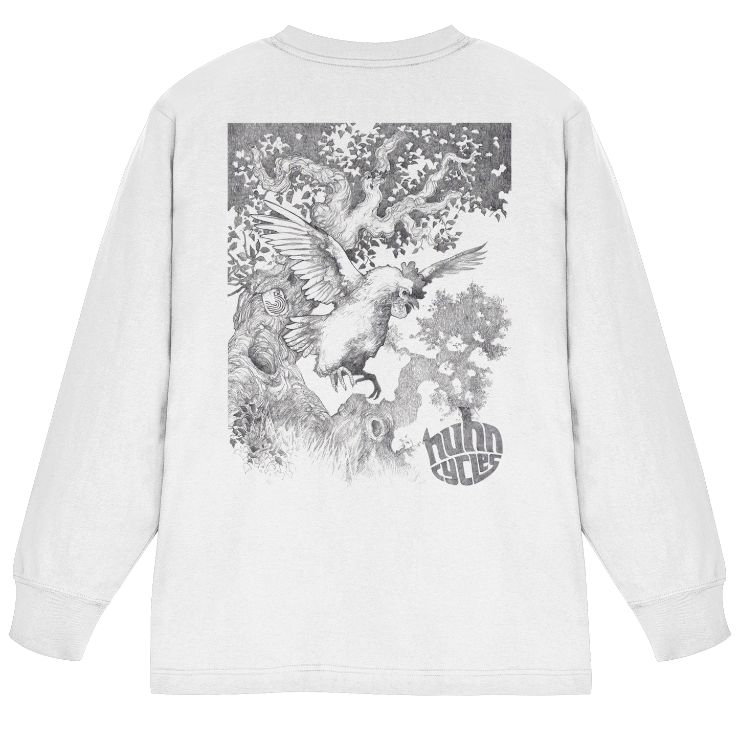 CRAAW x HUHN – Organic Heavy Oversized Longsleeve T-Shirt