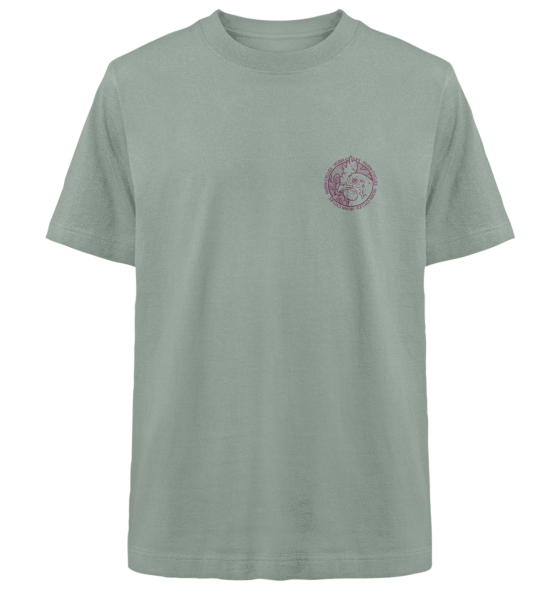 ATE X HUHN TEE heavy, oversized, organic