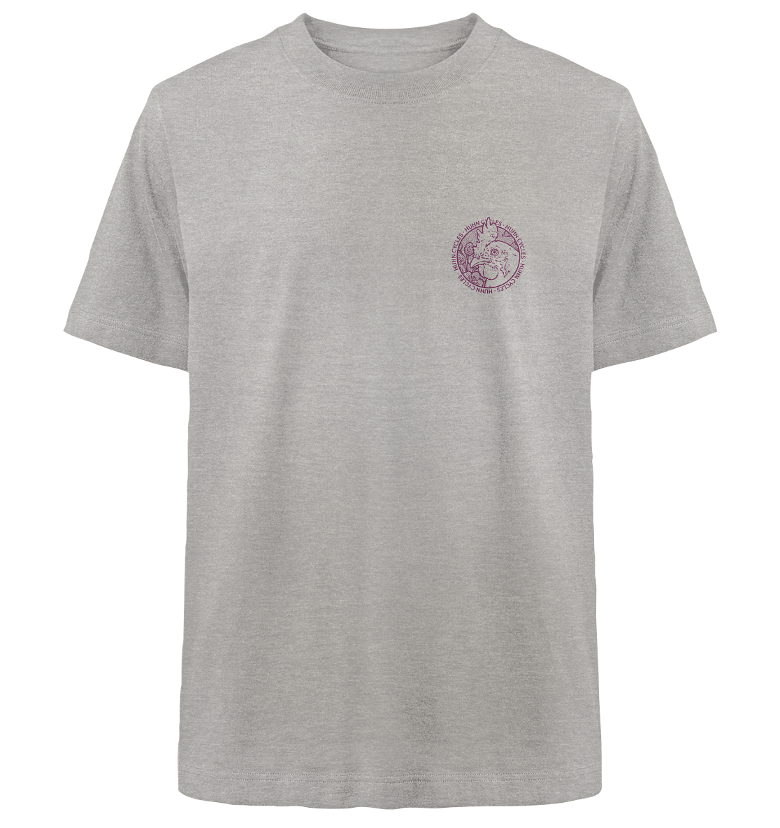 ATE X HUHN TEE heavy, oversized, organic