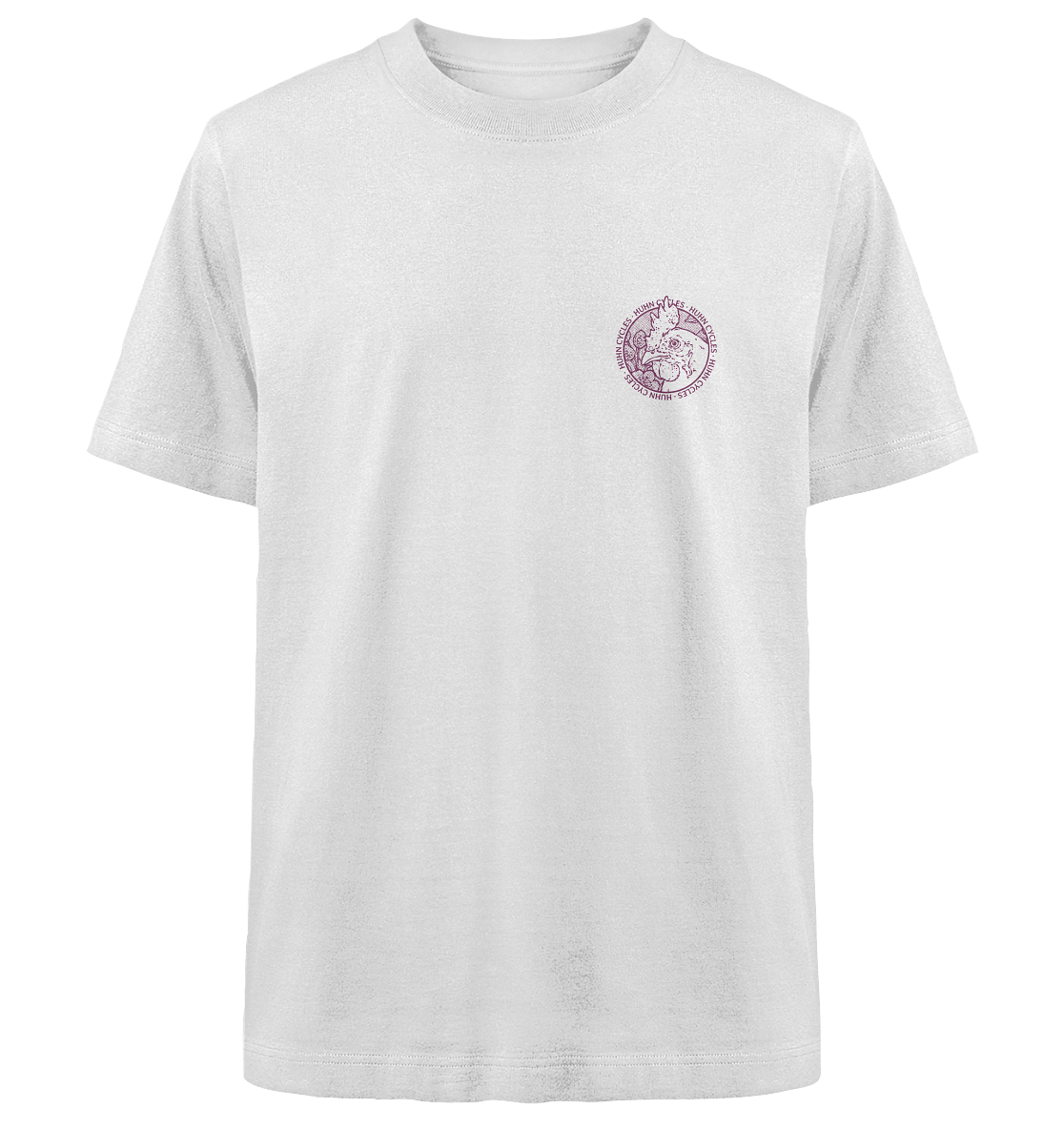 ATE X HUHN TEE heavy, oversized, organic