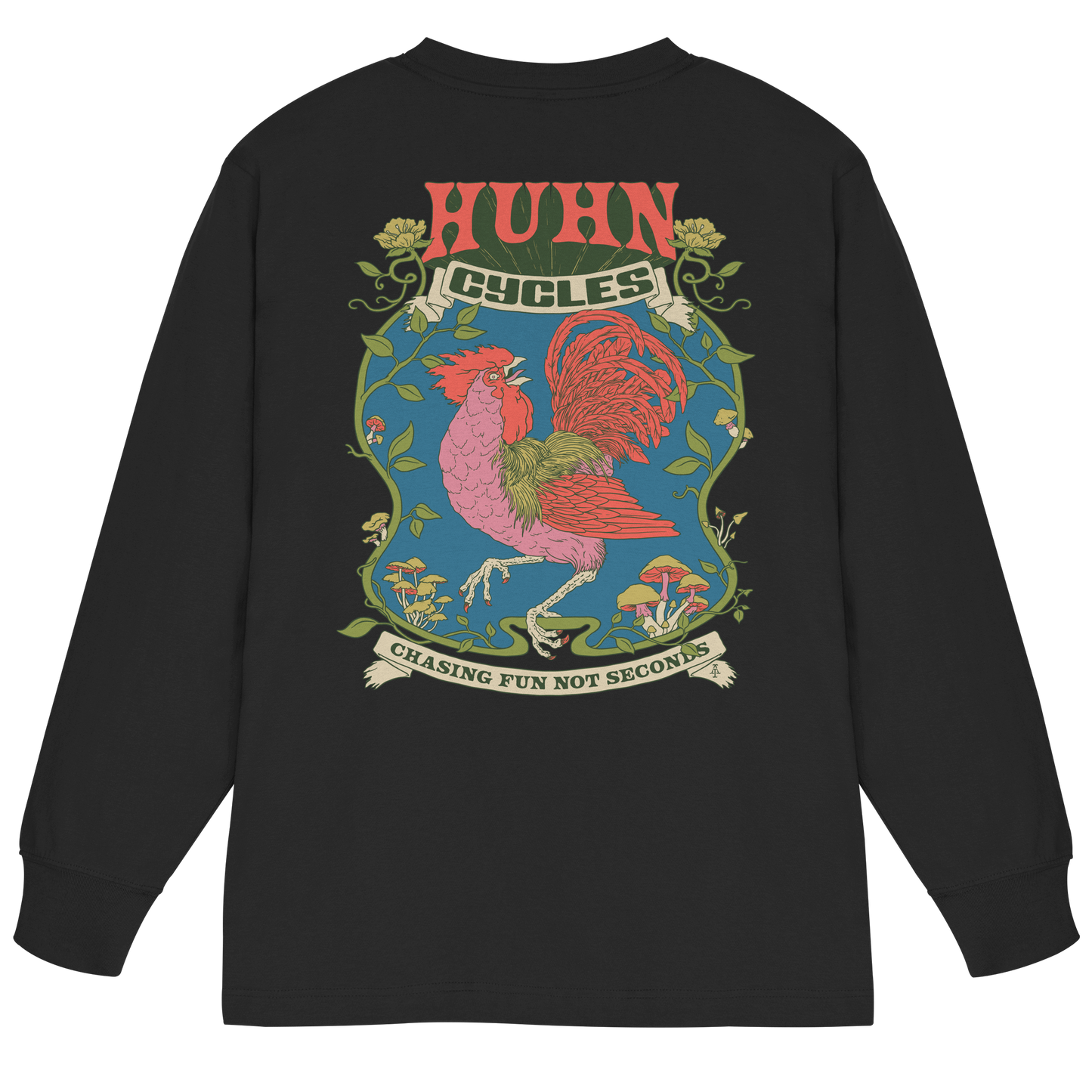 Andreas Iordache X HUHN TEE - Organic Heavy Oversized Longsleeve T-Shirt