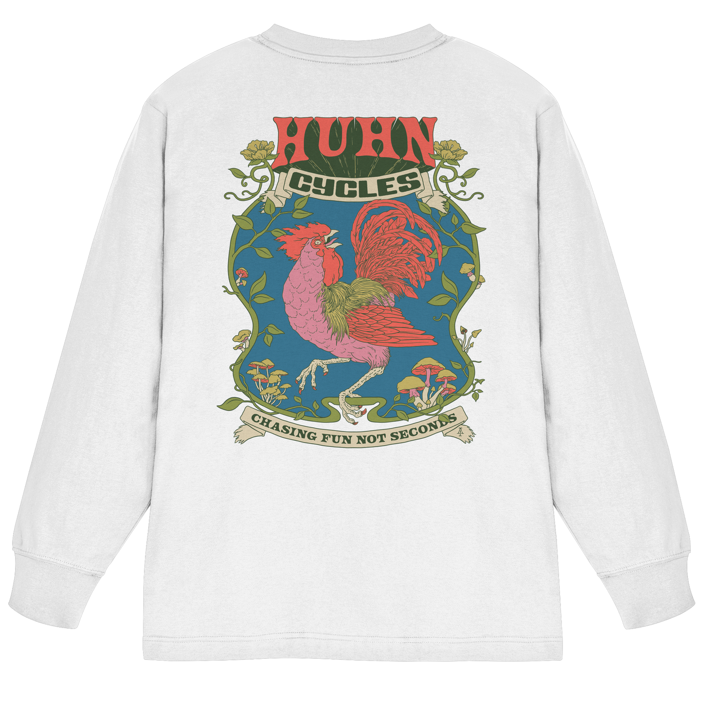 Andreas Iordache X HUHN TEE - Organic Heavy Oversized Longsleeve T-Shirt