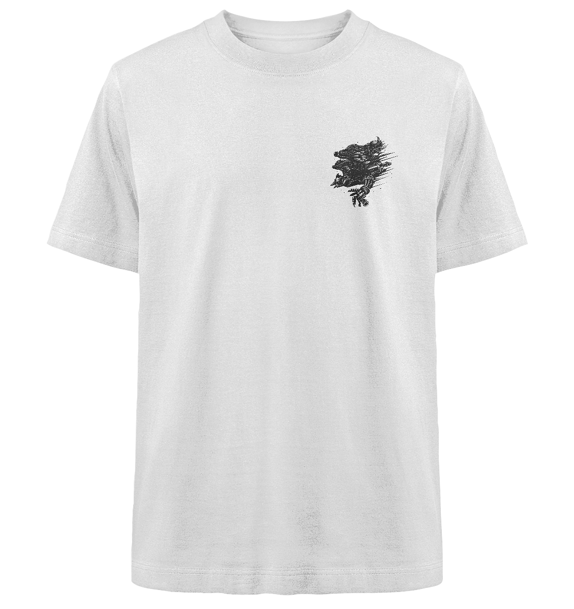 WEEEM X HUHN TEE heavy, oversized, organic