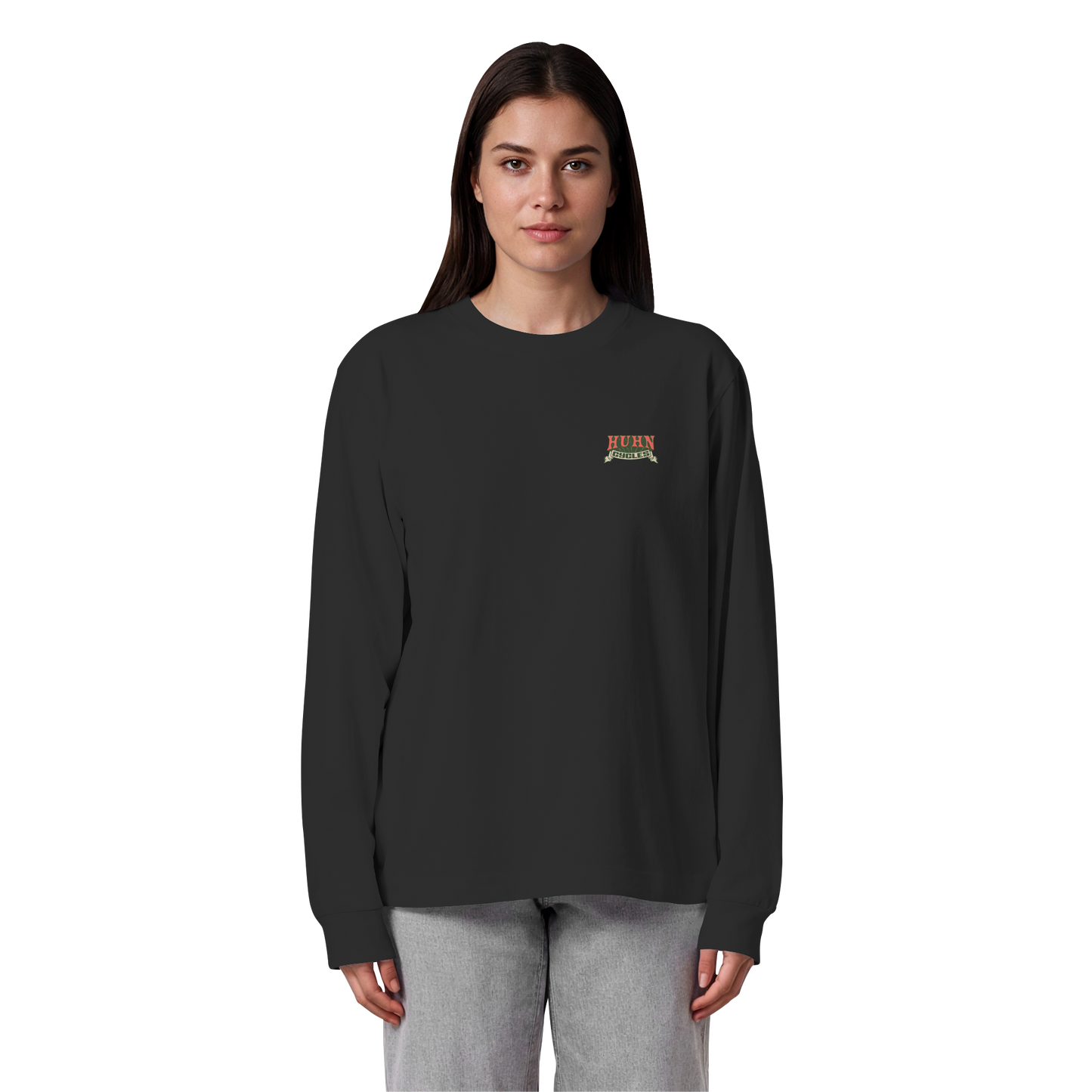Andreas Iordache X HUHN TEE - Organic Heavy Oversized Longsleeve T-Shirt