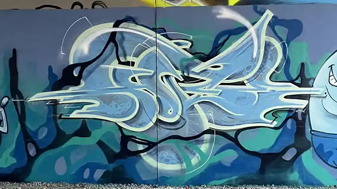 Graffiti piece painted by Ralf Holleis
