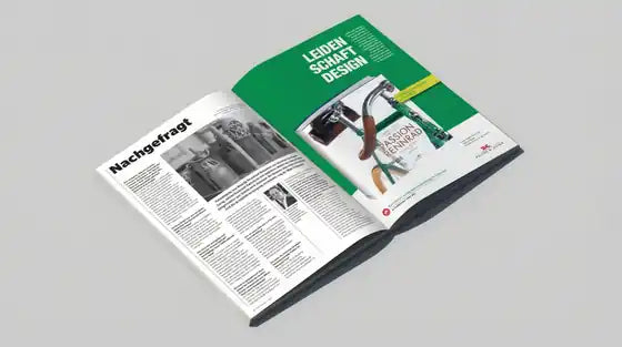 Magazine feature on HUHN
